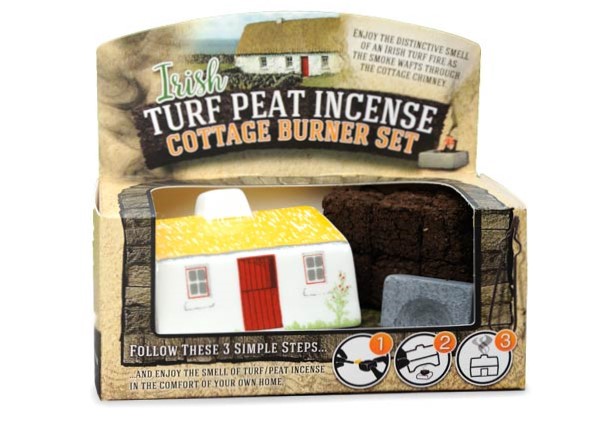 Irish Peat Turf Incense Cottages